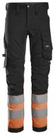 Snickers High-Vis Cl 1 Stretch Trousers (6334)