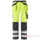 Snickers HiVis Trousers cl 2 (3233)
