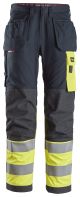 Snickers ProtecWork Trousers Holster Pockets High-Vis CL1 (6276)
