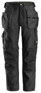 Snickers AllroundWork Canvas Stretch Trousers - 6224 with Holster Pockets