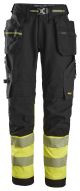 Snickers High-Vis Cl 1 Strch Trouser Holster Pockets (6934)