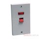 45A LONG PLATE DOUBLE POLE SWITCH & NEON