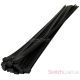 100MM x 2.5MM BLACK CABLE TIE (100 PER PACK)