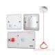 TOILET ALARM kit, IP20, White