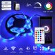 Smart WiFi RGB&CCT Changing 5m Plug & Play LED Strip Kit IP65