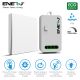1 Gang Wireless Kinetic Switch & Non Dimmable & WiFi 5A RF Receiver Bundle Kit